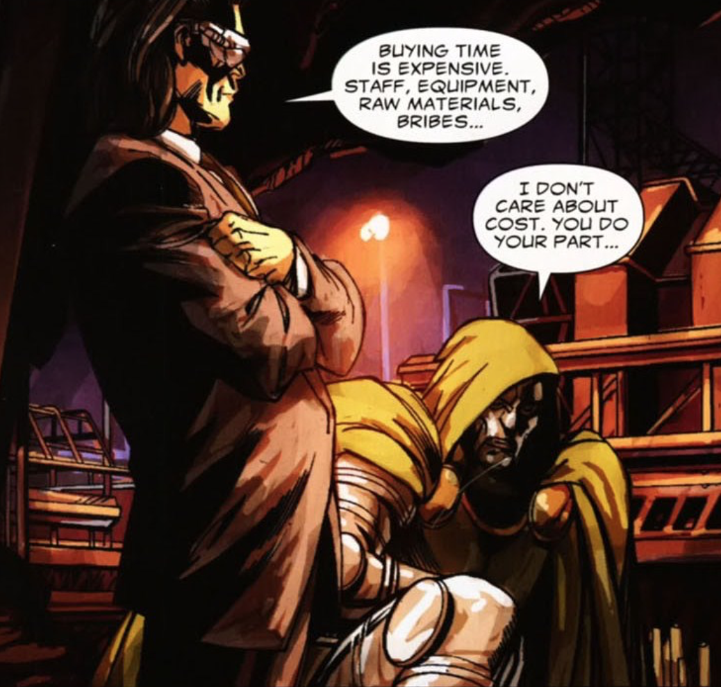 Pricing advice from Doctor Doom